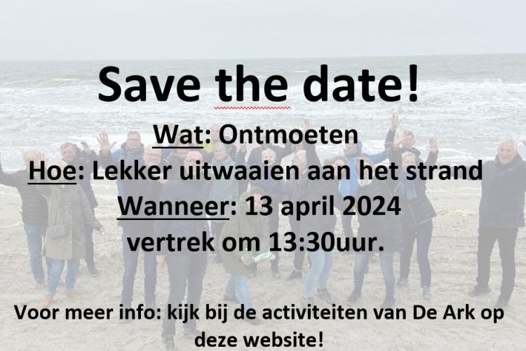 save the date strandwandeling